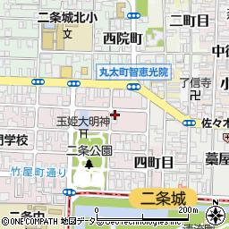 京都府京都市上京区主税町1110周辺の地図