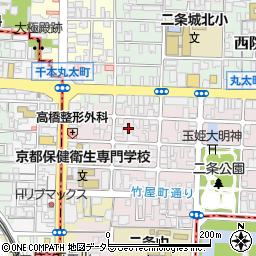 京都府京都市上京区主税町1060周辺の地図