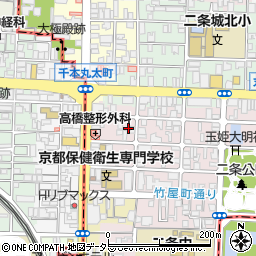 京都府京都市上京区主税町1176周辺の地図