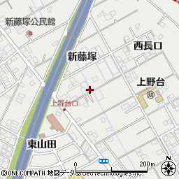 エチュード上野台周辺の地図