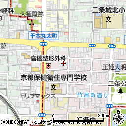 京都府京都市上京区主税町1152周辺の地図