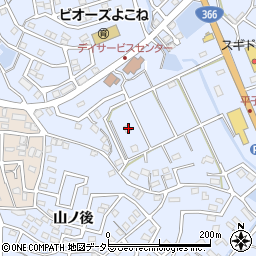 愛知県大府市横根町狐山185-1周辺の地図