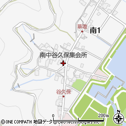 南中谷久保集会所周辺の地図