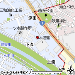 愛知県刈谷市一里山町下流10周辺の地図