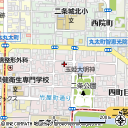 京都府京都市上京区主税町986周辺の地図