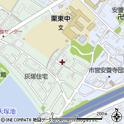 滋賀県栗東市川辺165-25周辺の地図