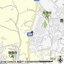 滋賀県蒲生郡日野町豊田462周辺の地図