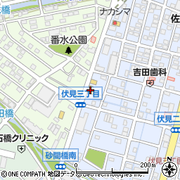 西日本三菱自動車販売（株）東海店周辺の地図