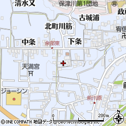 京都府亀岡市余部町下条10周辺の地図