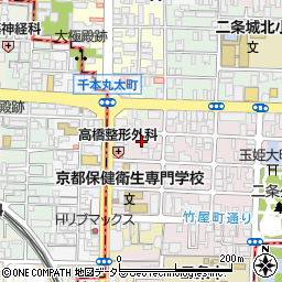 京都府京都市上京区主税町1154周辺の地図