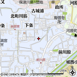 京都府亀岡市余部町榿又39-15周辺の地図