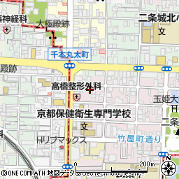 京都府京都市上京区主税町1155周辺の地図