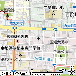 京都府京都市上京区主税町1056周辺の地図