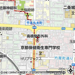 京都府京都市上京区主税町1160周辺の地図