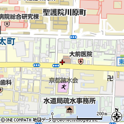 株式会社大黒　京都丸太町オフィス周辺の地図