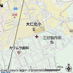 静岡県伊豆の国市田京707-8周辺の地図