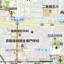 京都府京都市上京区主税町1062周辺の地図