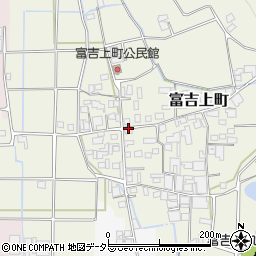 兵庫県西脇市富吉上町周辺の地図