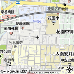 松柴駐車場周辺の地図