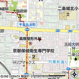 京都府京都市上京区主税町1151周辺の地図