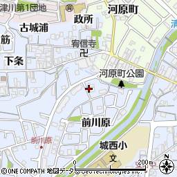 京都府亀岡市余部町前川原41周辺の地図