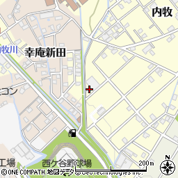静岡県静岡市葵区内牧276周辺の地図