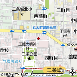 京都府京都市上京区主税町938周辺の地図