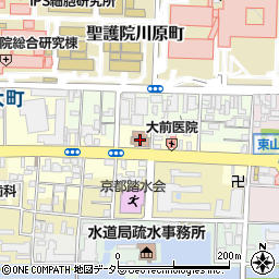京都税関支署周辺の地図