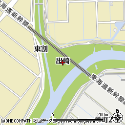 愛知県刈谷市泉田町（出崎）周辺の地図