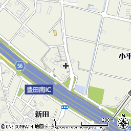 愛知県豊田市花園町南大切周辺の地図