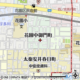 デイサービスセンターなごやか　京都・花園周辺の地図