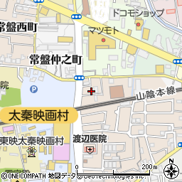 京都府京都市右京区太秦一ノ井町32-10周辺の地図