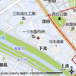 愛知県刈谷市一里山町下流46周辺の地図