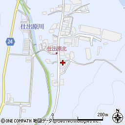兵庫県多可郡多可町八千代区仕出原207周辺の地図