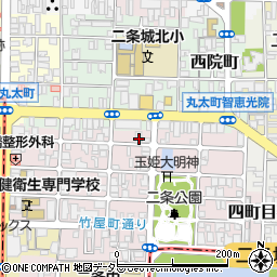 京都府京都市上京区主税町1124周辺の地図