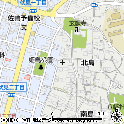 愛知県東海市富木島町北島81周辺の地図