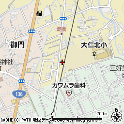 静岡県伊豆の国市守木349周辺の地図