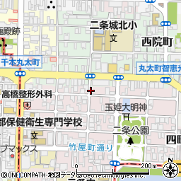 リパーク千本丸太町東駐車場周辺の地図