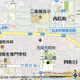 京都府京都市上京区主税町980周辺の地図