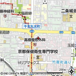 京都府京都市上京区主税町1141周辺の地図