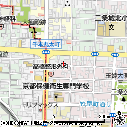 京都府京都市上京区主税町1146周辺の地図