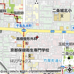 京都府京都市上京区主税町1148-5周辺の地図