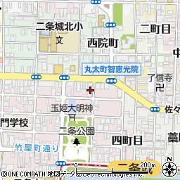 京都府京都市上京区主税町940周辺の地図