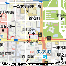 京都府京都市上京区春日町周辺の地図