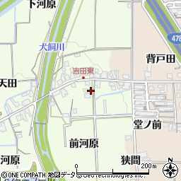 京都府亀岡市吉川町吉田前河原周辺の地図