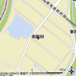愛知県刈谷市泉田町南新田周辺の地図