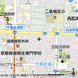 京都府京都市上京区主税町1133周辺の地図