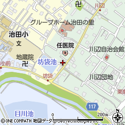 滋賀県栗東市川辺609周辺の地図