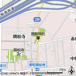 愛知県豊田市幸町隣松寺44周辺の地図