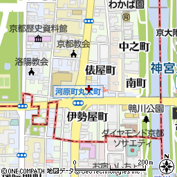丸太町東洋亭周辺の地図